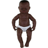 Newborn Baby Girl Doll - African - 15 3/4"