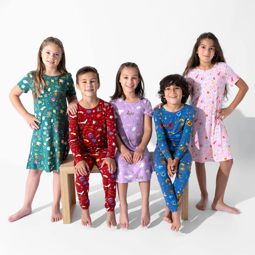 Mandrake's Potions & Herbs Bamboo Girls' Short Sleeve Dress