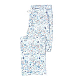 Hockey Women’s Button Front Long Pajama Set