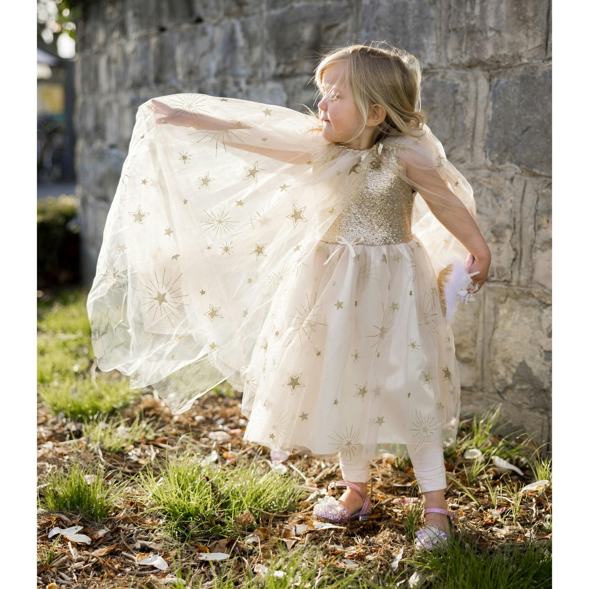 Glam Party Gold Cape