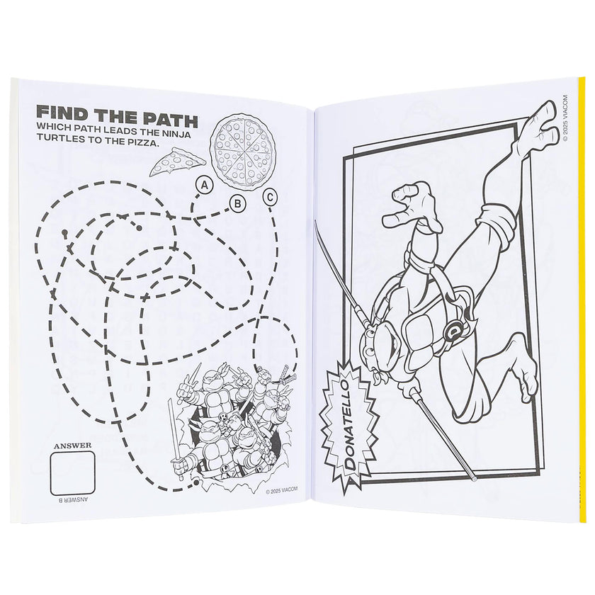 Color Activity: TMNT