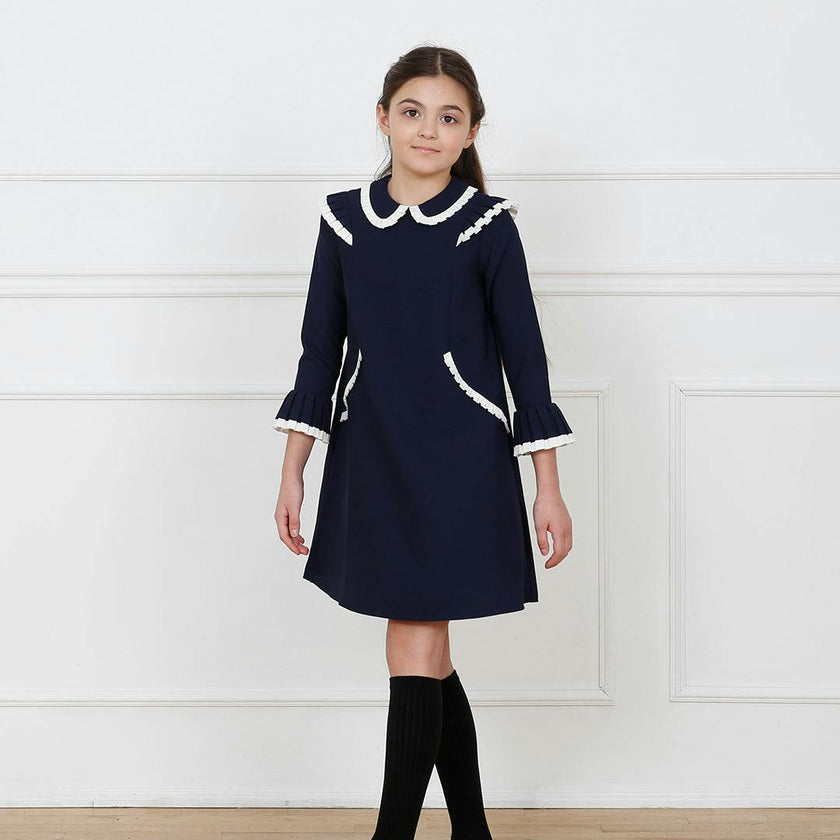 Grace dress (navy blue)