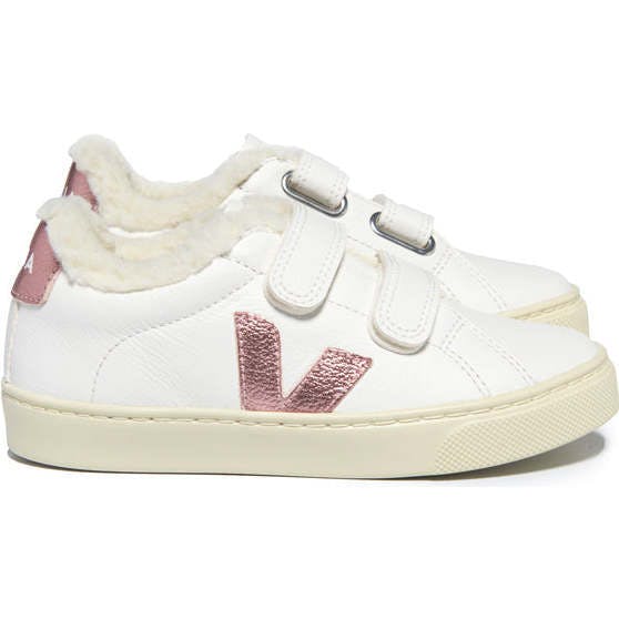 VEJA Esplar Winter Fleece Sneakers - Pearl Pink