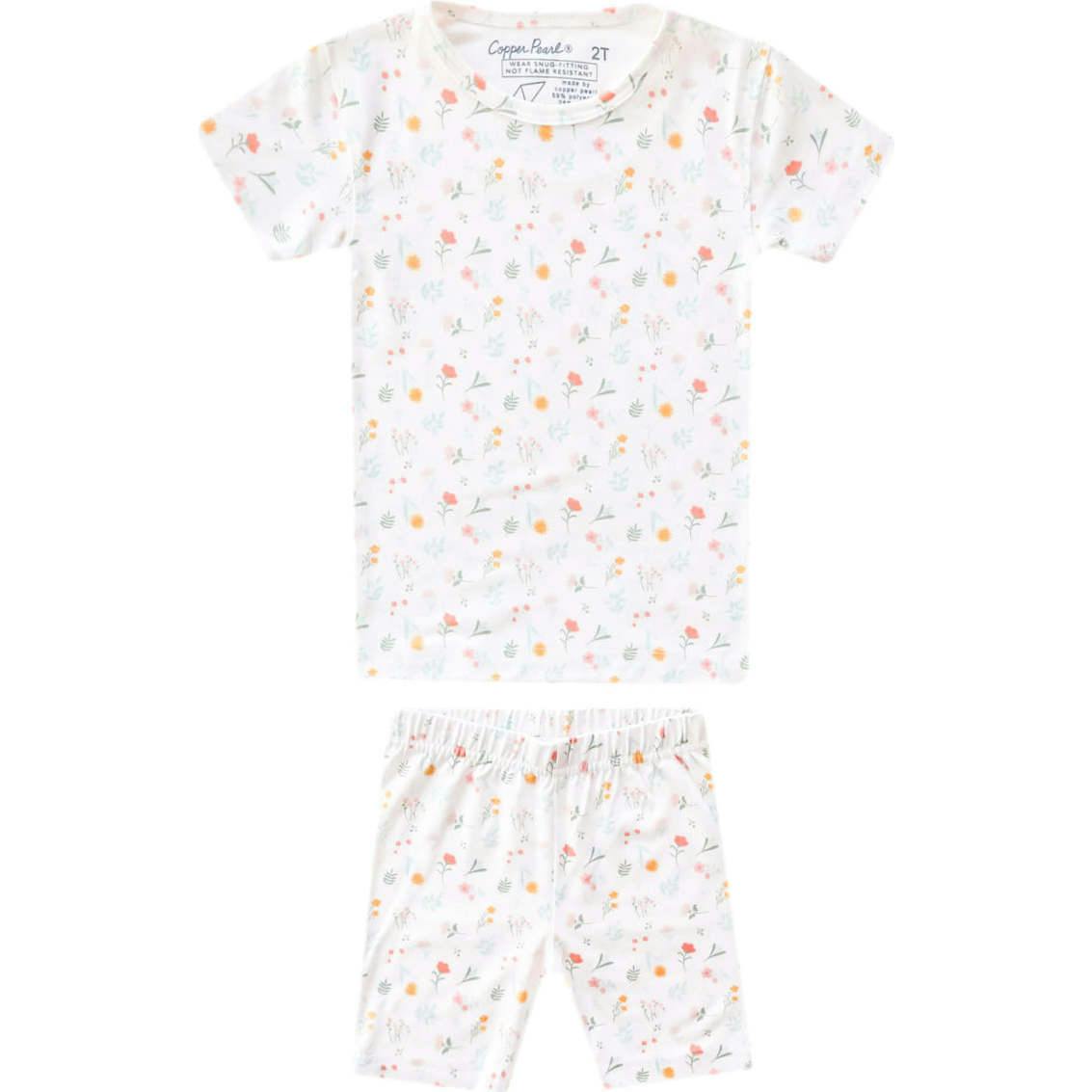 Ultra Soft Short Sleeve Two-Piece Pajama Set, Prints
