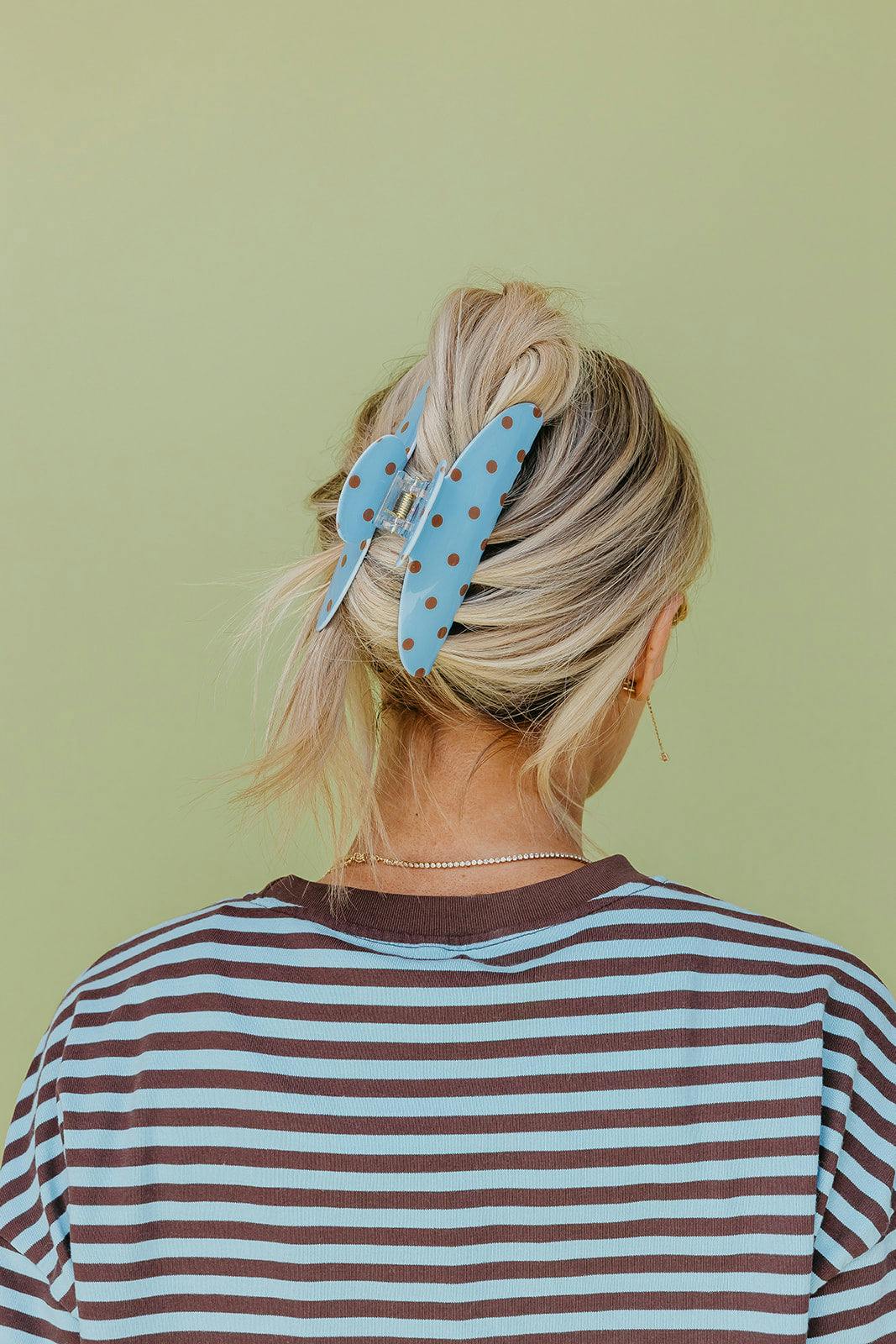 POLKA DOT & STRIPED OVERSIZED CLAWS