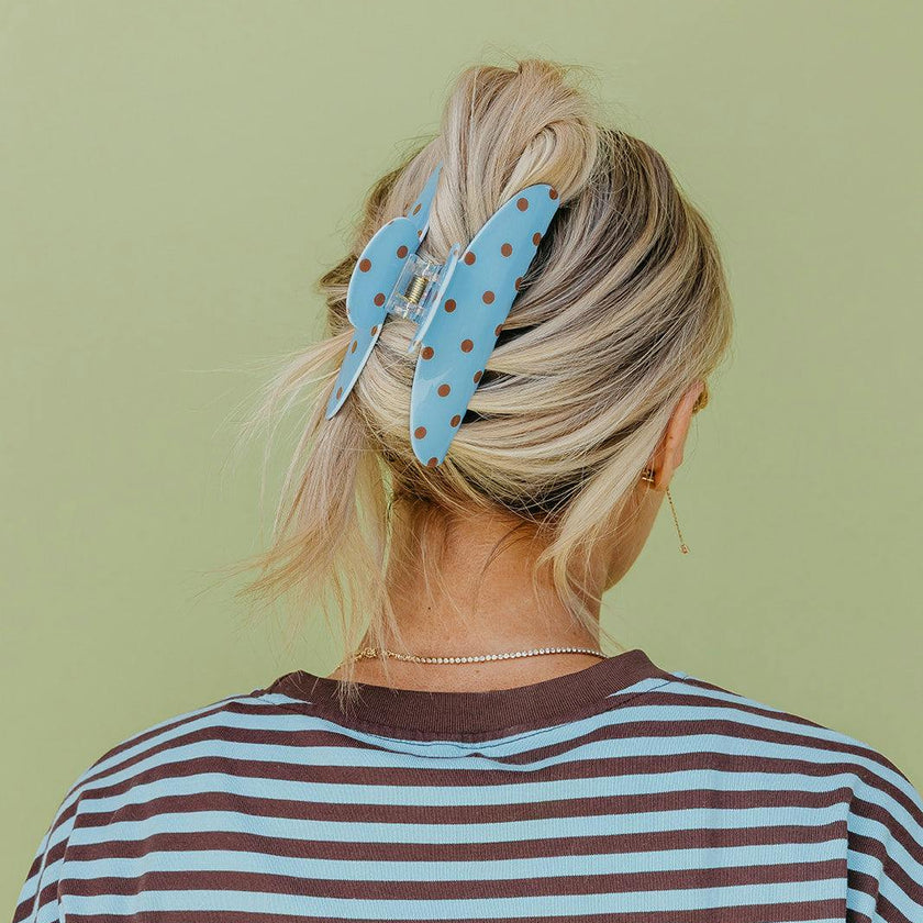 POLKA DOT & STRIPED OVERSIZED CLAWS