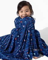 Sail Away Fair Isle Bamboo Blanket