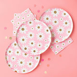 Peace & Love Daisy Dinner Plates