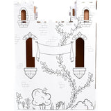 Cardboard Coloring Playhouse Fairy Tale Castle