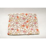 Midsummer Vine Timeless Floral Ruffle Zipper Pouch