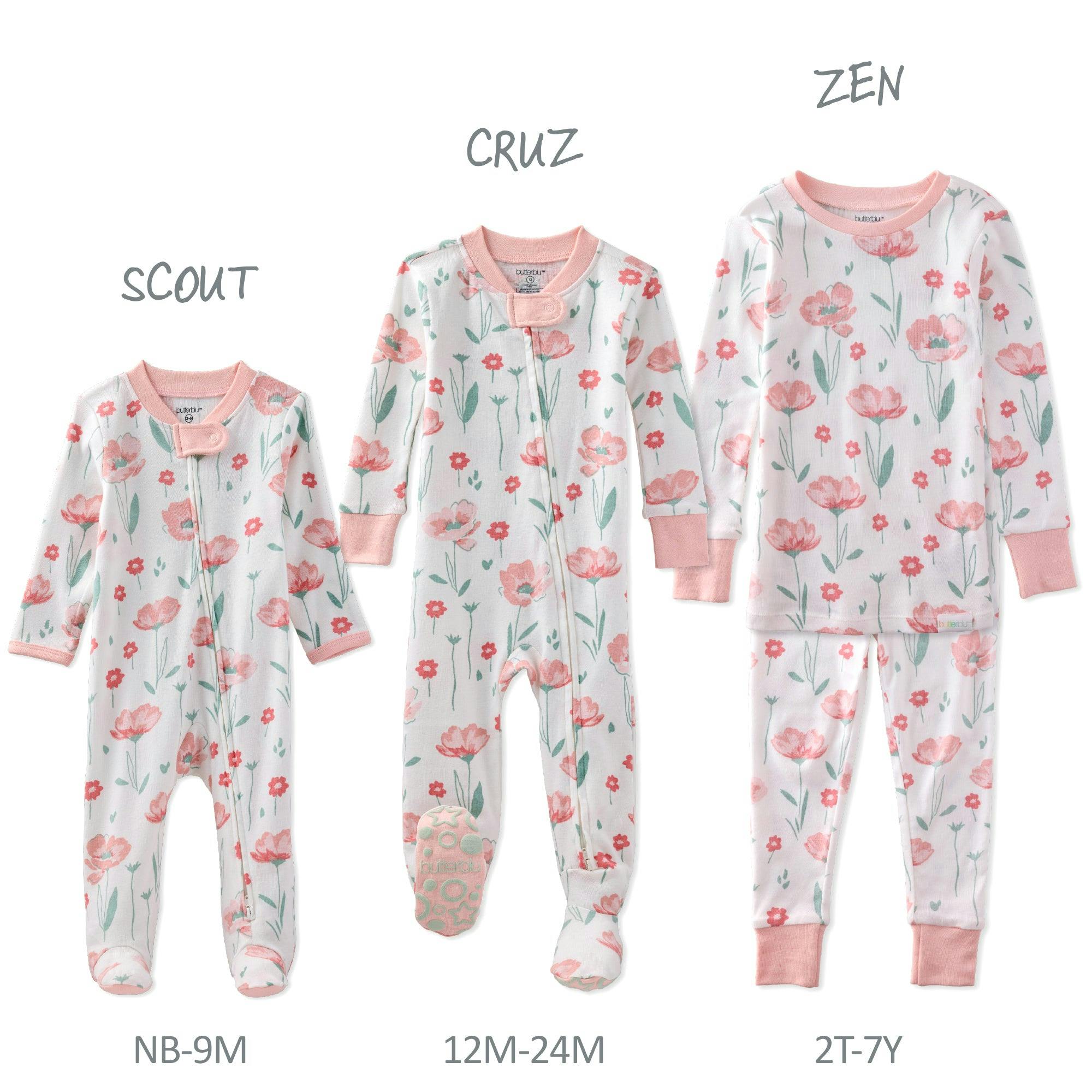 CRUZ Snug Fit Footed Sleeper