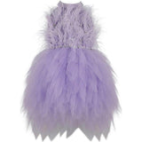 Lavender Haze Feather Dress