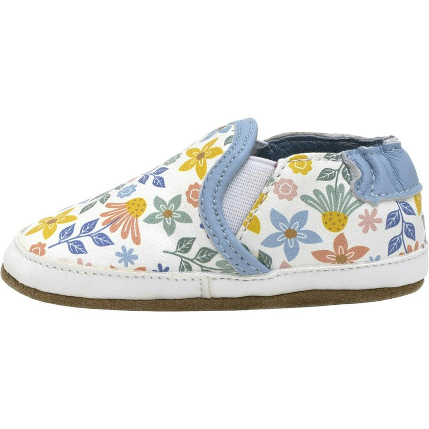 Bloom White Canvas Soft Sole