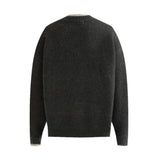 Dark Gray Classic Knit Sweater