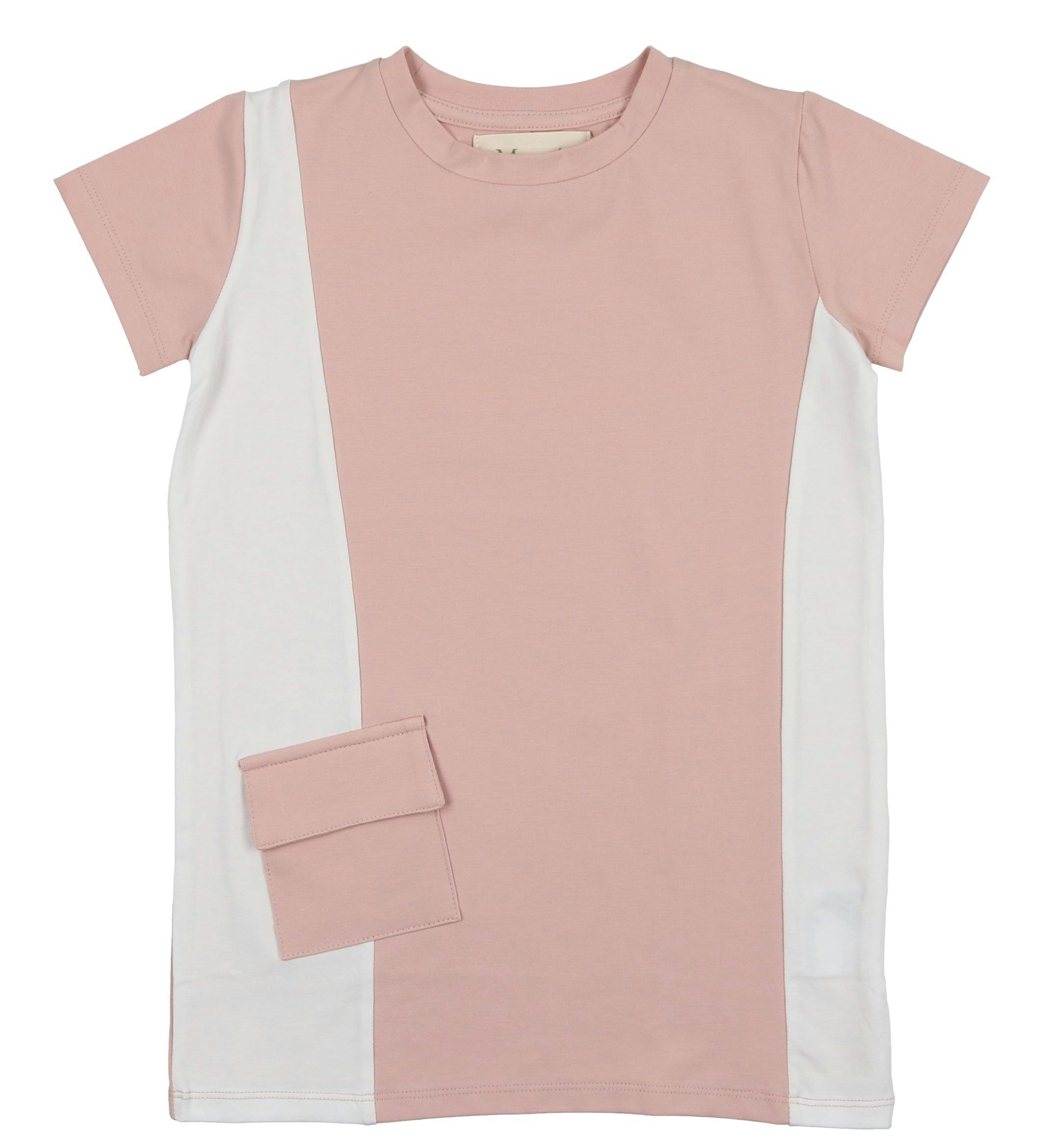Colorblock Pocket Short Sleeves Tee