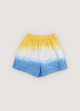 Tie Dye Short Mimosa Yellow