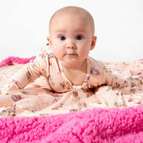Cowgirl Bamboo Sherpa Blanket