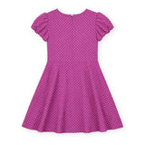 Polka Dot Dress W/Bubble Sleeves