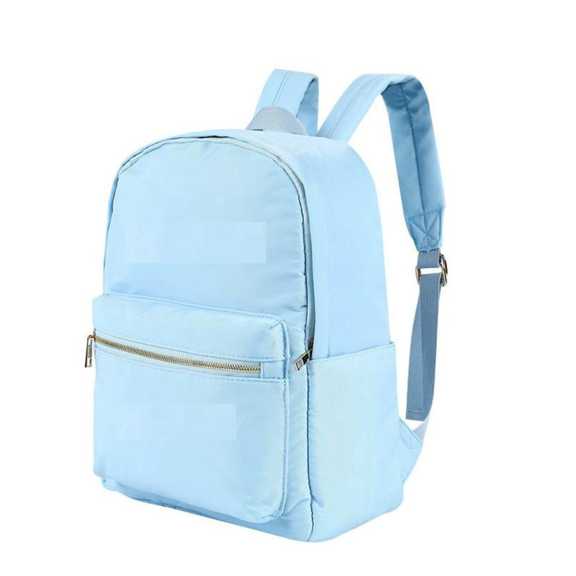 Classic Nylon Backpack – Custom Embroidered Script