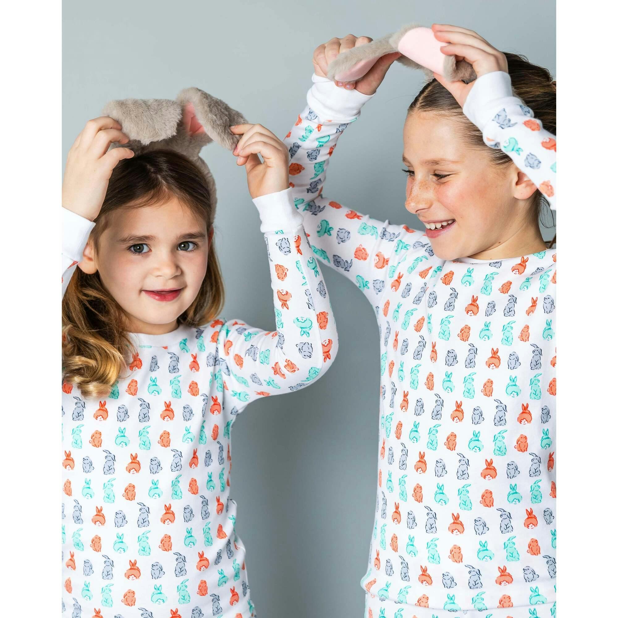 The Organic Long Sleeve Pajama Set [Bunny Tails]