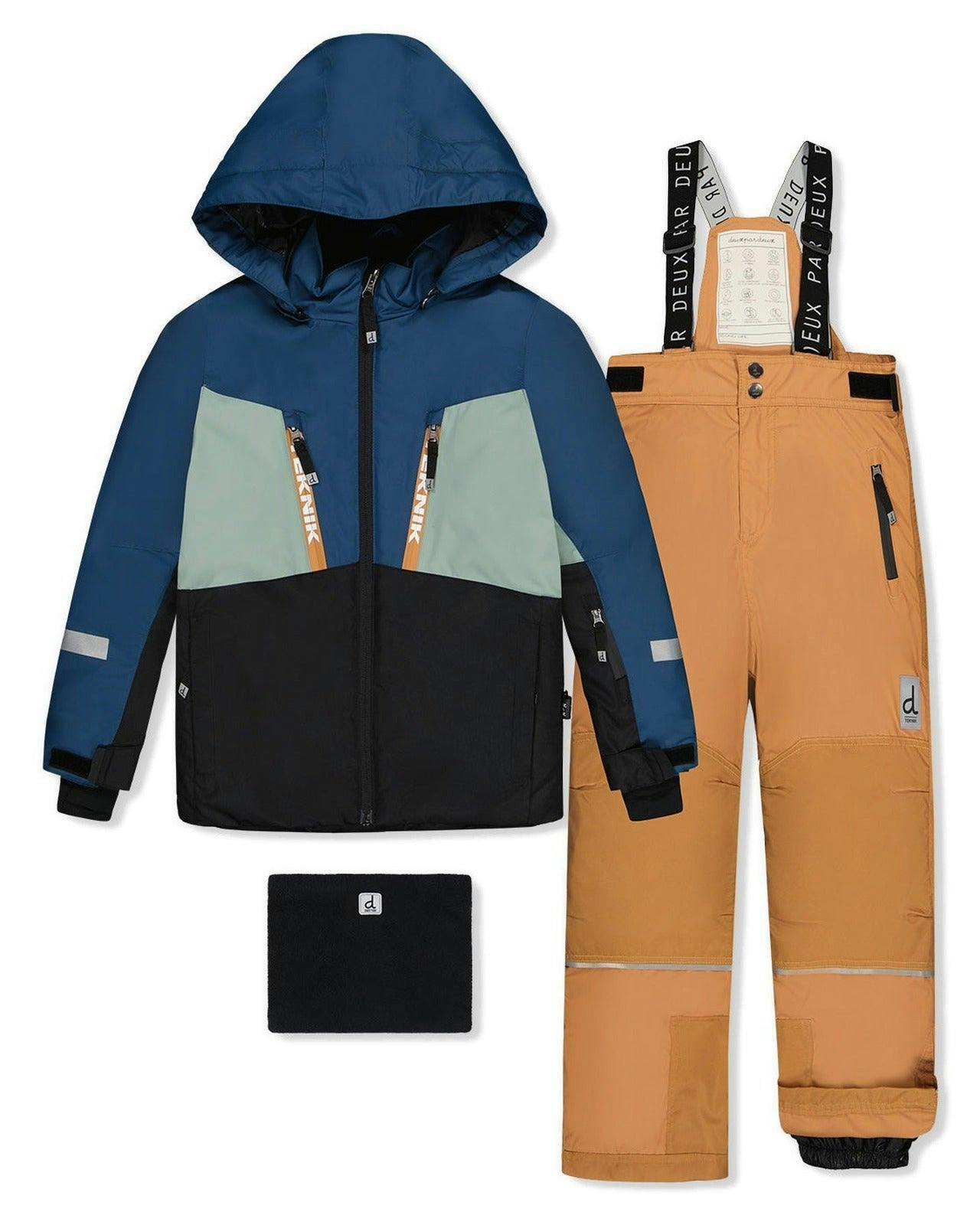 Two Piece Teknik Snowsuit Navy Blue