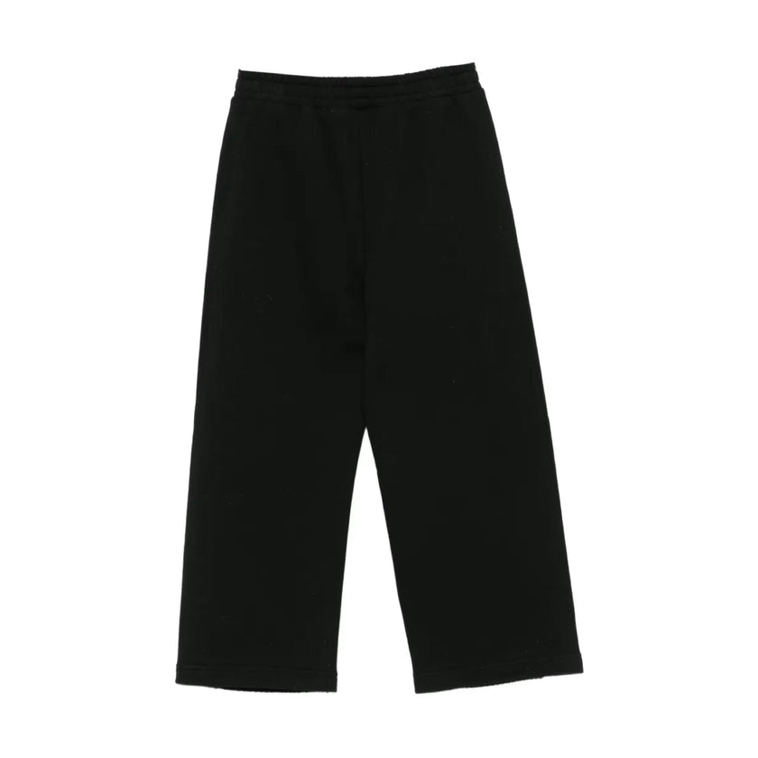 Black Mini Track Sweatpants