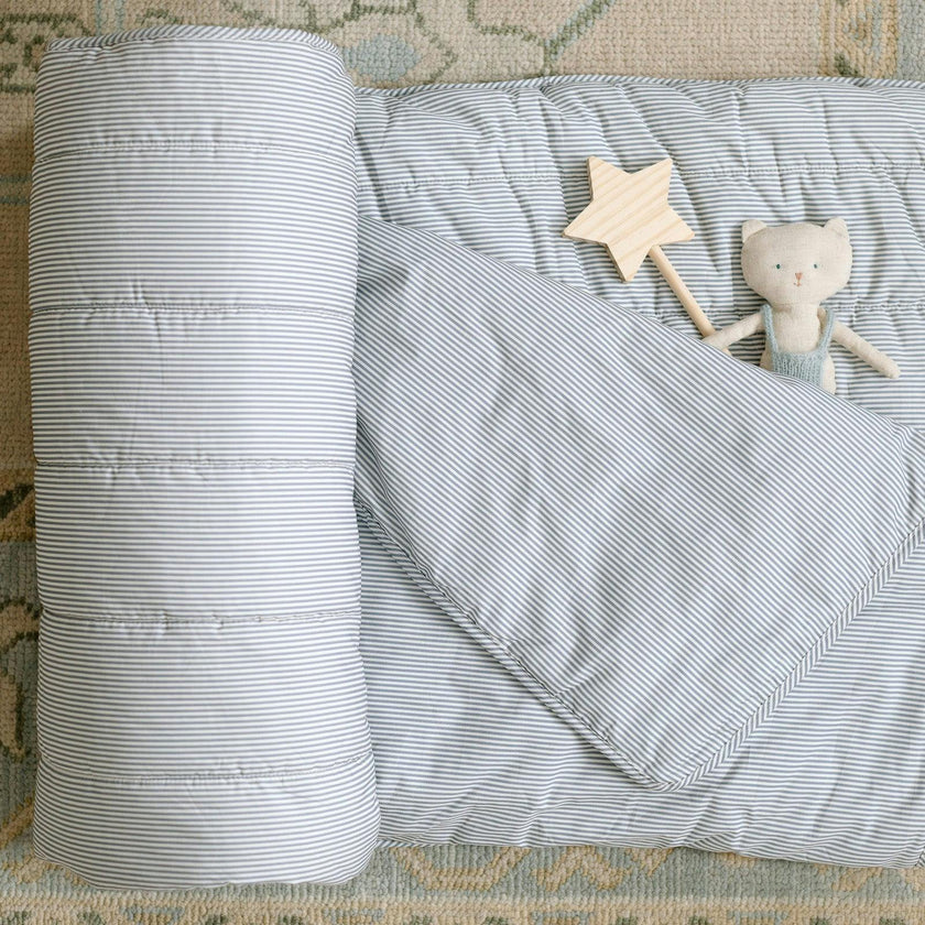 Organic Toddler Nap Roll-N-Rest Mat Set
