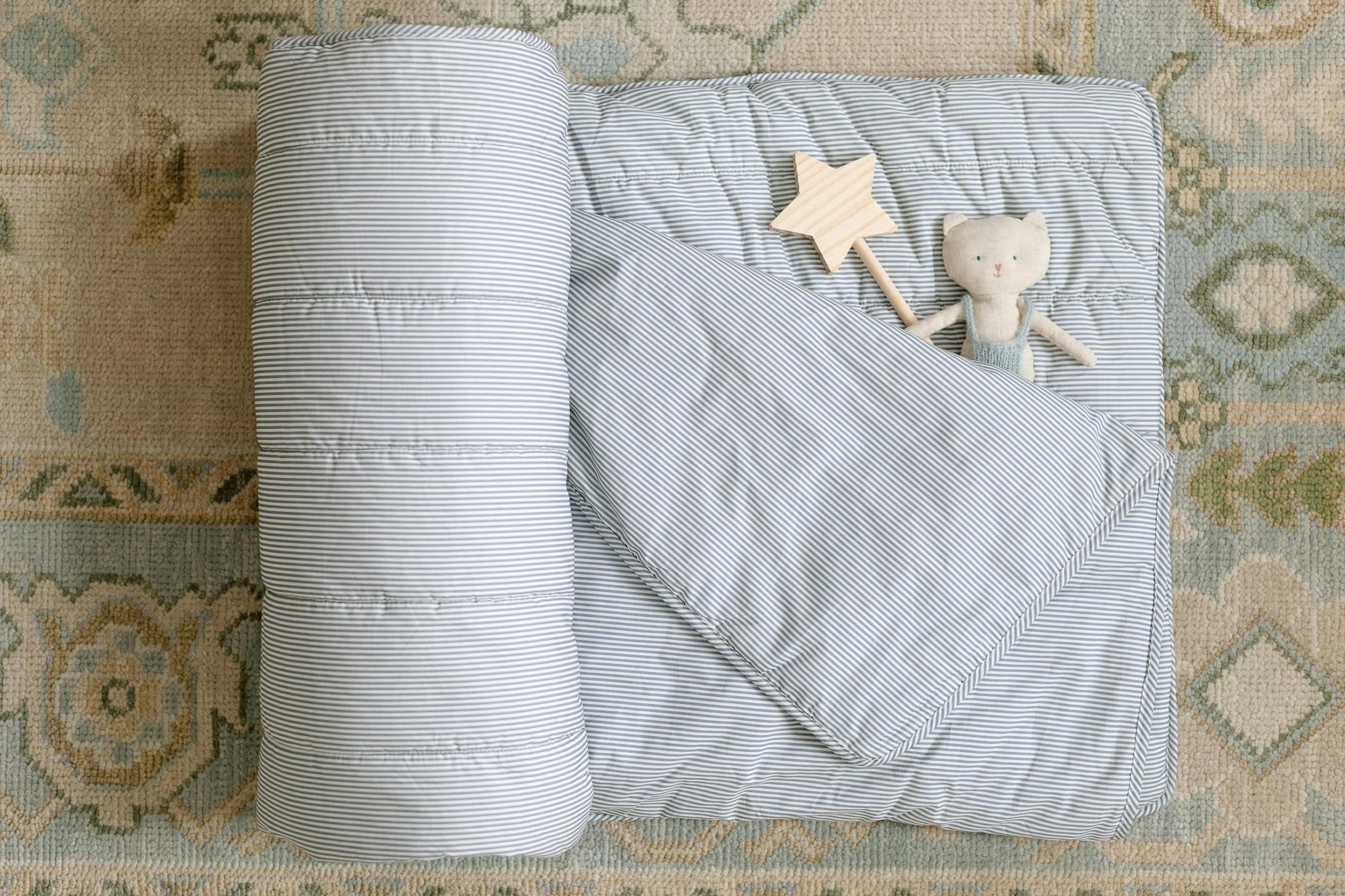 Organic Toddler Nap Roll-N-Rest Mat Set