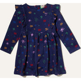 Recycled Cotton Confetti Kid Ruffle Dress