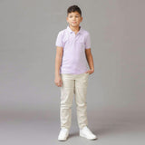 Organic Short Sleeve Knit Pique Polo Shirt
