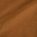 Camel Cotton Corduroy Scalloped Skirt