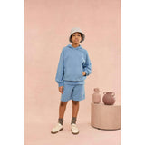 Natural Dye Everyday Shorts in Bluejay