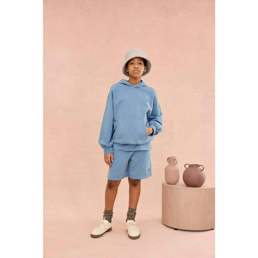 Natural Dye Everyday Shorts in Bluejay