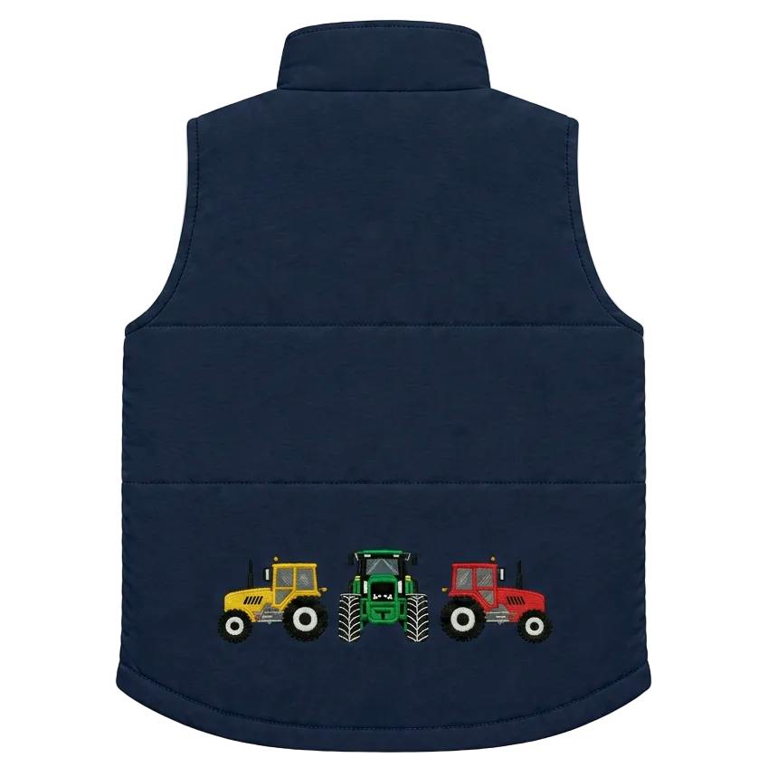 Richmond Embroidered Children's Vest - Farm Life
