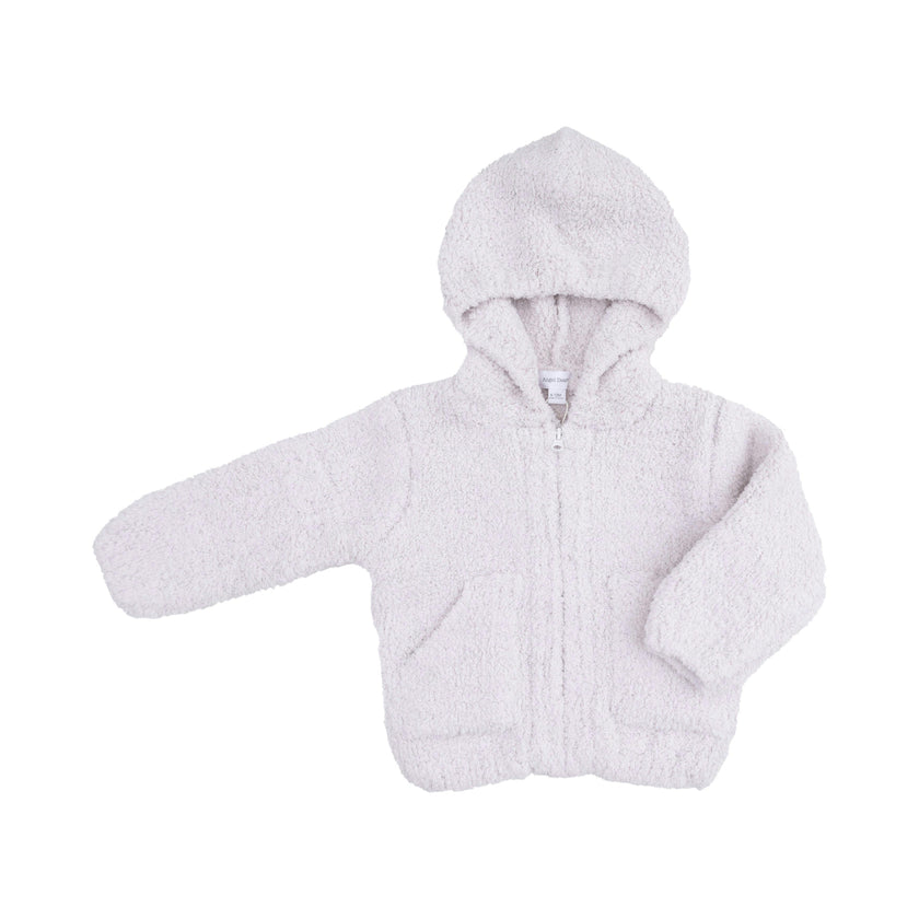 Chenille - Natural Hooded Jacket