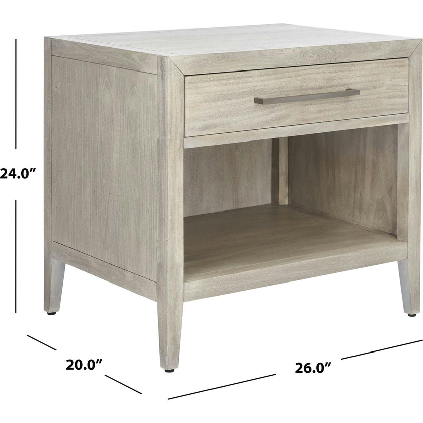 Ariella 1 Drawer Nightstand