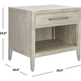 Ariella 1 Drawer Nightstand