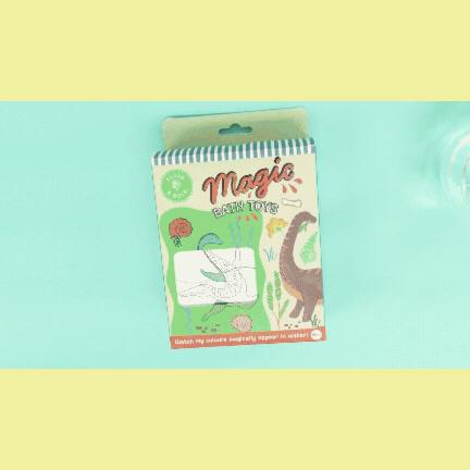 Dino Magic Water Bath Toys
