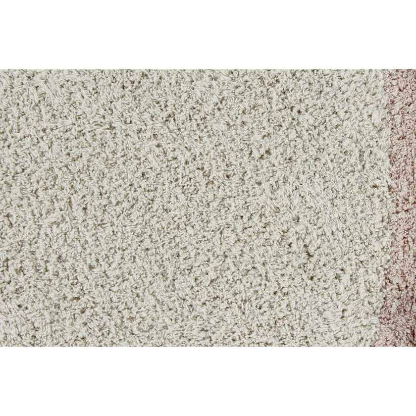Bubbly Round Washable Rug