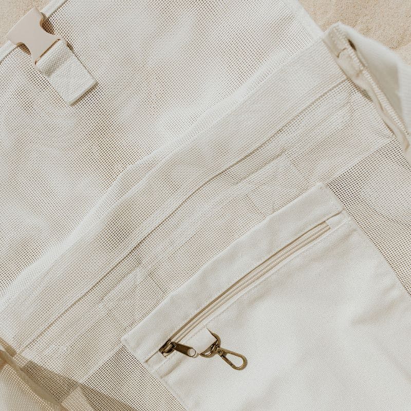 Beach Hauler™ Mesh Backpack - Sand