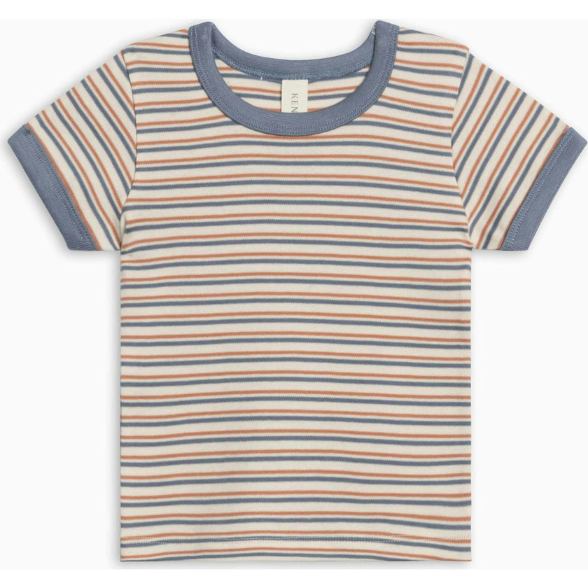 Andy Ringer Tee - Voyage Stripe / Sea + Ridge