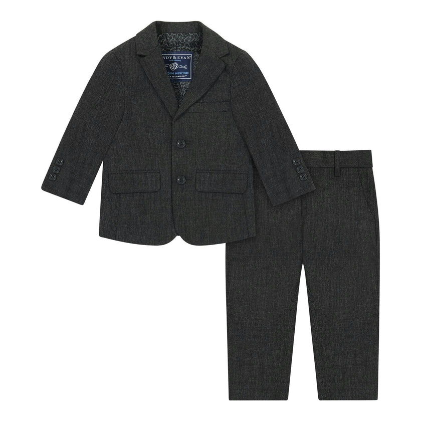Infant Boy Stretch Suit with Comfy-Flex Technology™