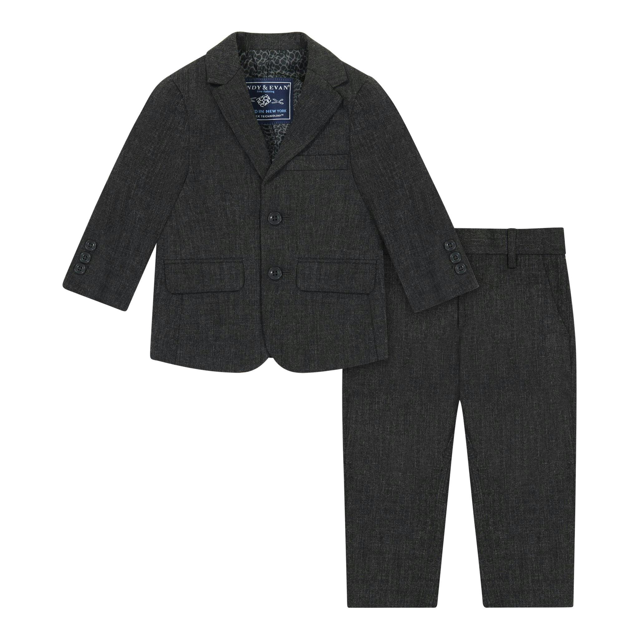 Infant Boy Stretch Suit with Comfy-Flex Technology™