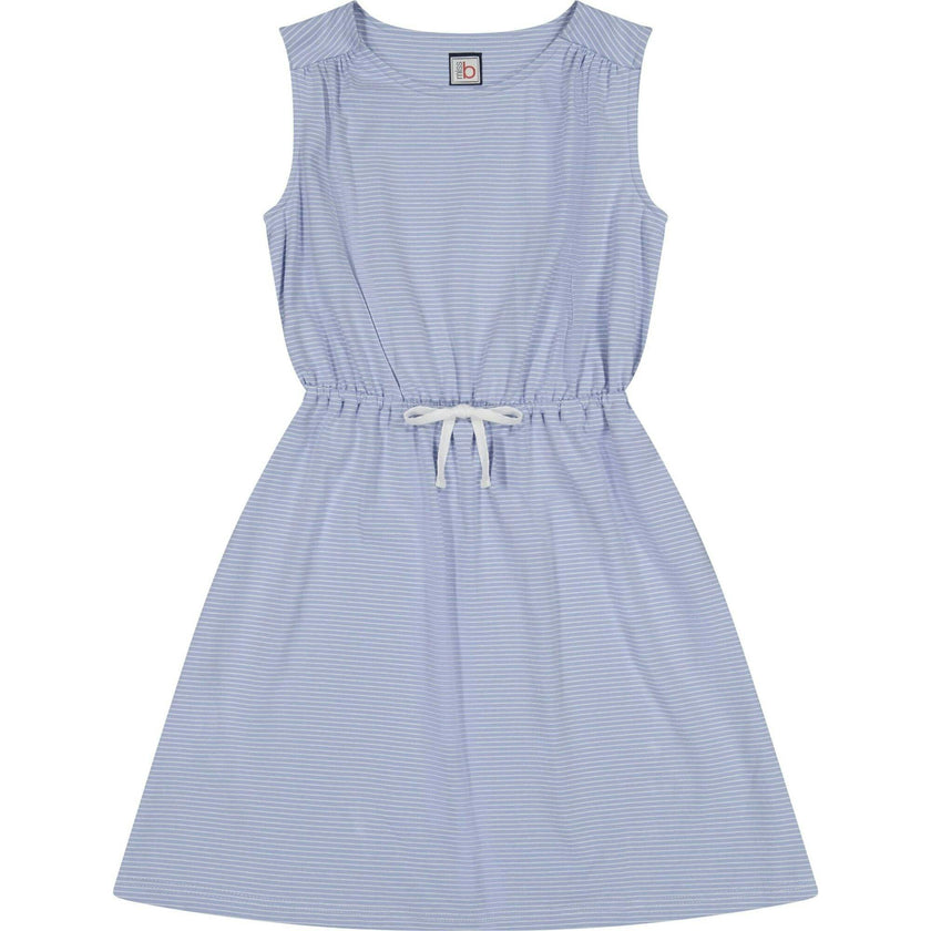 Lindsey Drawstring Dress, Blue