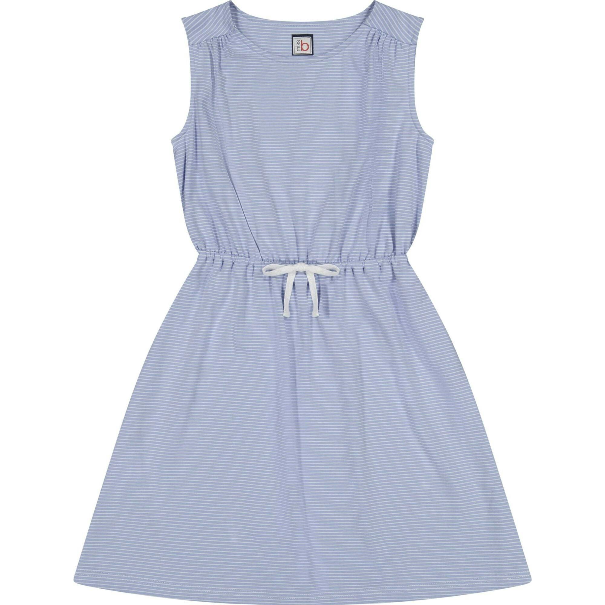 Lindsey Drawstring Dress, Blue