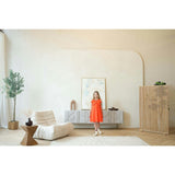 Esme dress (scarlet-orange)
