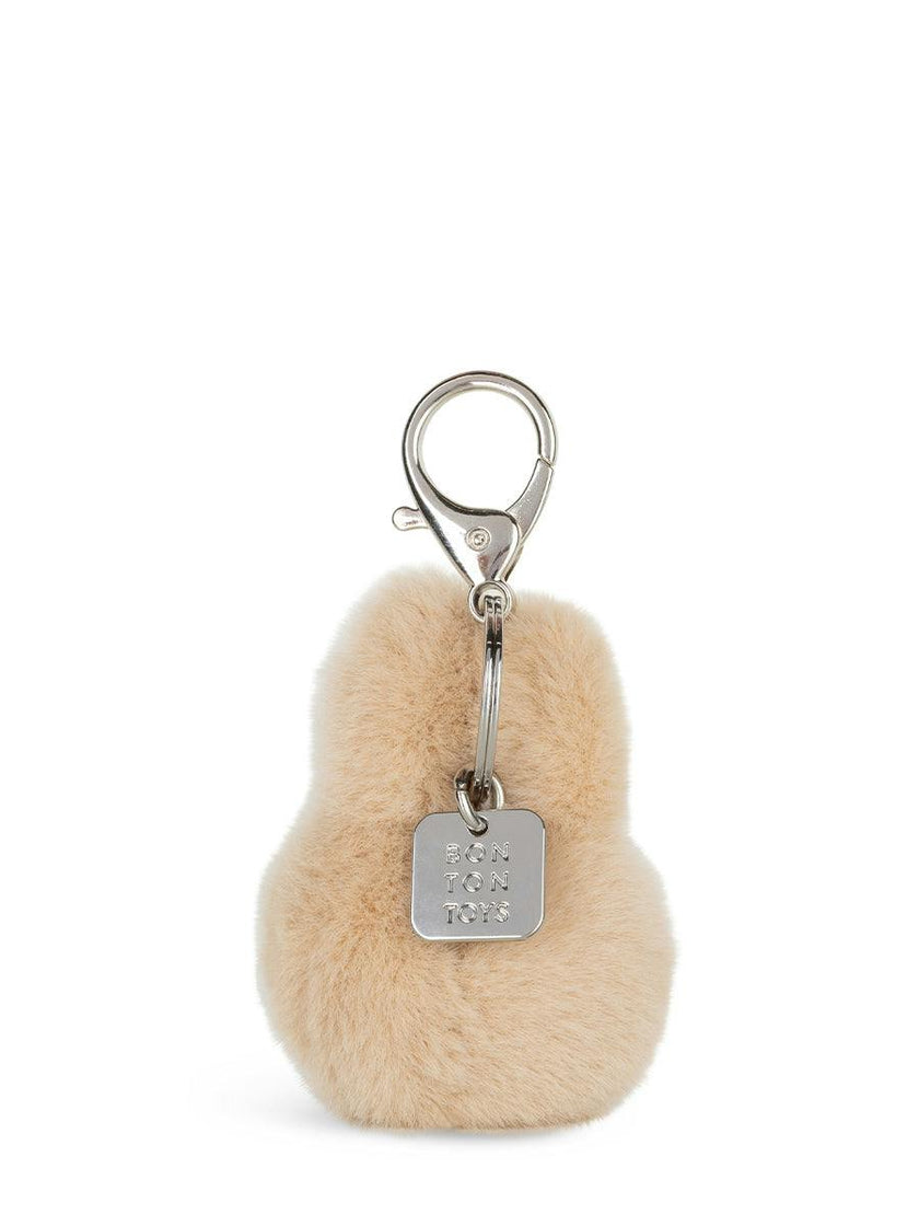 Miffy ECO Fuzzy Keychain Beige - 3"