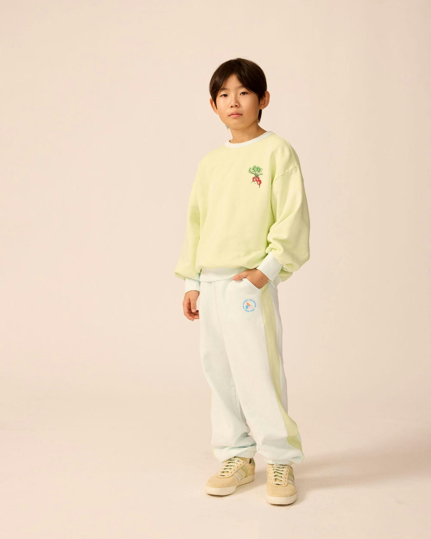 Organic Weekend Sweatshirt in Keylime