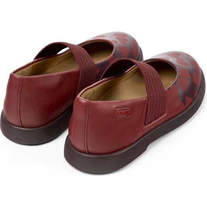 Duet Twins Printed Leather Mary Jane Shoes