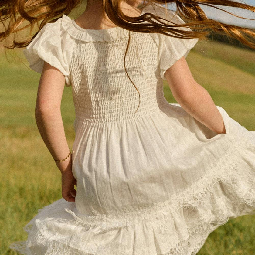 Mini Annalise Dress in Reverie Dobby